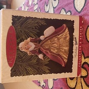 Holiday Barbie Collector's Series.  Made in 1996.  A Keepsake Oreament.